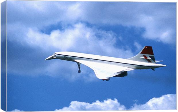 Concorde Canvas Print by david harding