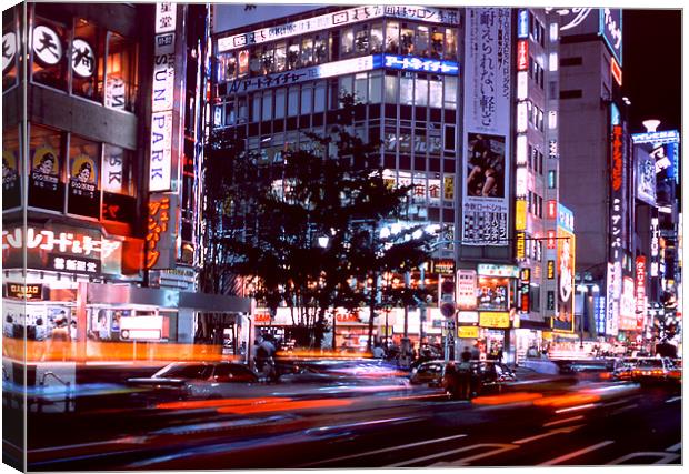 Tokyo Canvas Print by david harding