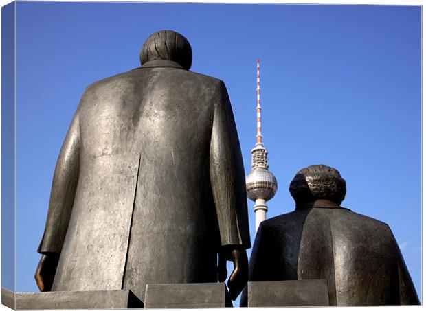 Berlin Canvas Print by david harding