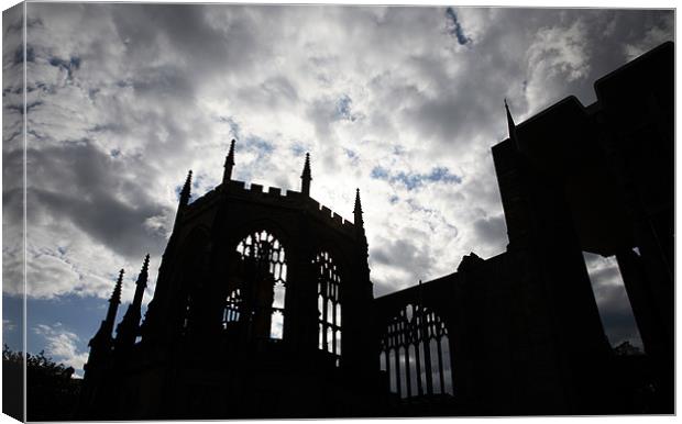 Coventry Cathedral Canvas Print by david harding