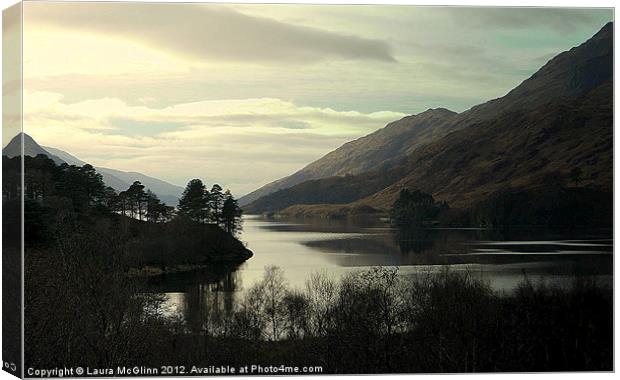 Bonnie Scotland Canvas Print by Laura McGlinn Photog