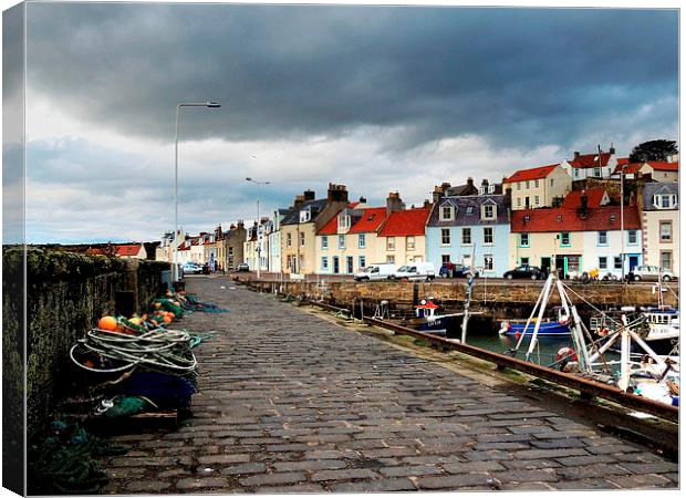 Storm at the Weem Canvas Print by Laura McGlinn Photog