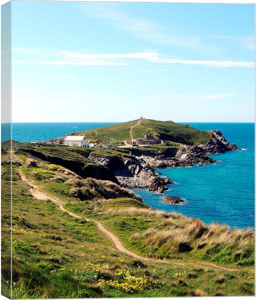  Towan Head Canvas Print by Laura McGlinn Photog