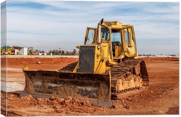 Construction Canvas Print by Doug Long