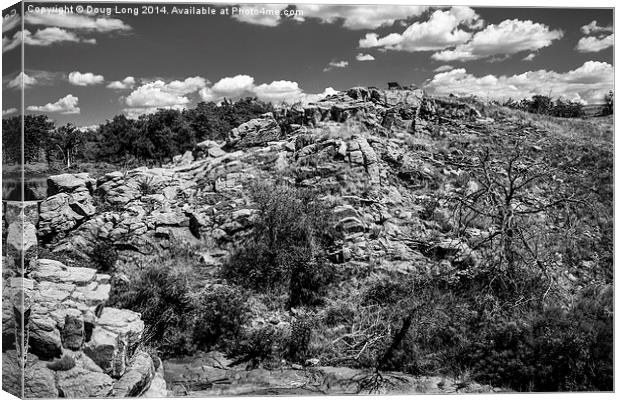 Rocky Top Canvas Print by Doug Long