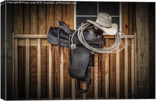 At the Bunkhouse Canvas Print by Doug Long