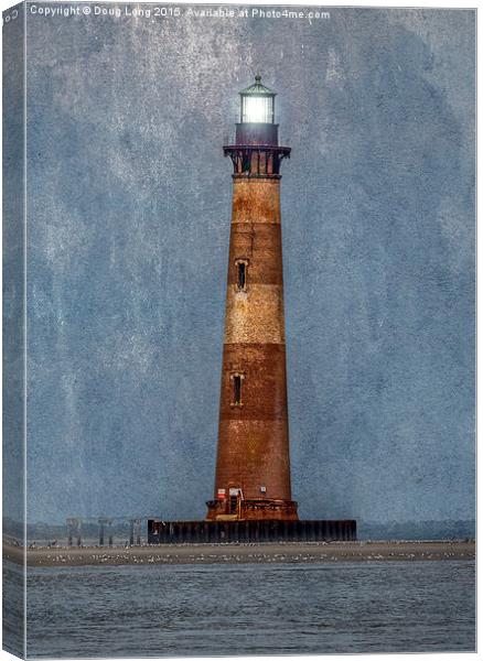 Morris Island Lighthouse Canvas Print by Doug Long