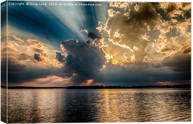 Burst of CLouds Canvas Print by Doug Long