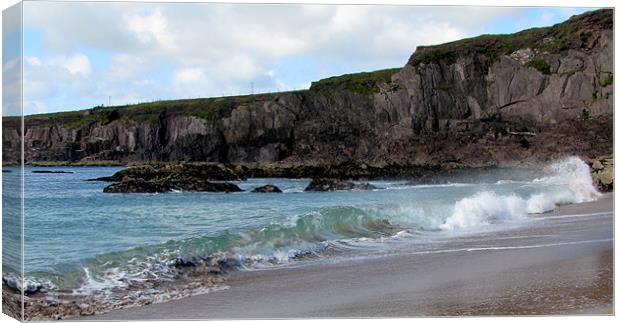 Beenbane Beach Canvas Print by barbara walsh