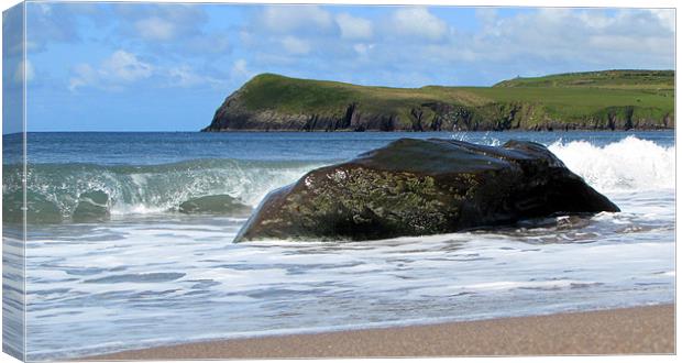 Kinard Beach Canvas Print by barbara walsh