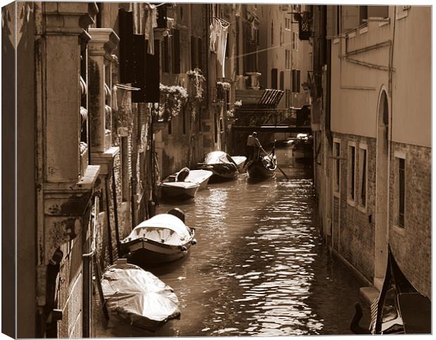 Venice Canvas Print by barbara walsh