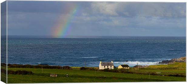 Rainbow Canvas Print by barbara walsh