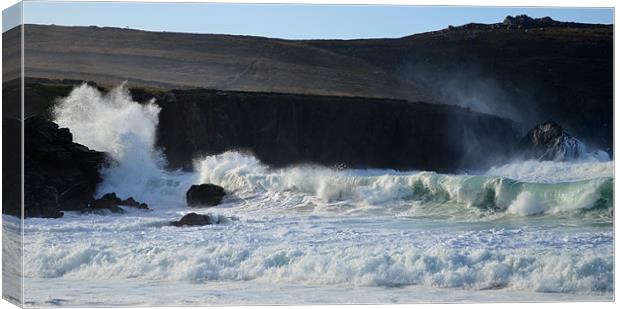 Clogher beach Canvas Print by barbara walsh