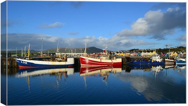 Dingle Harbor Canvas Print by barbara walsh