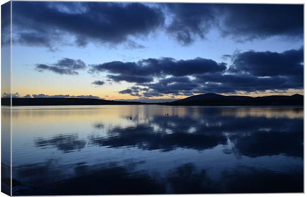 Evening in Dingle Canvas Print by barbara walsh