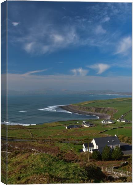 Beautiful coast of Kerry Canvas Print by barbara walsh