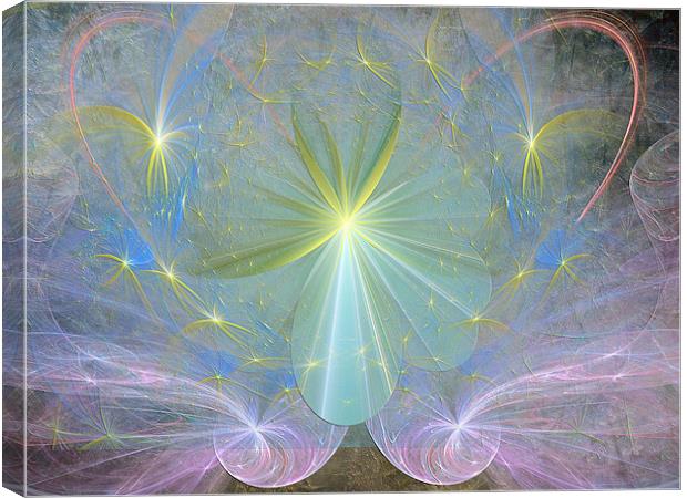 Angel Realm Canvas Print by Elaine Manley