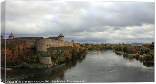 Clouds over castle Canvas Print by Stanislav Kovaljov