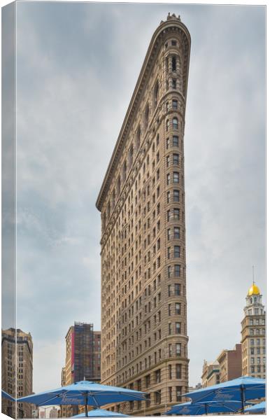 The Flat Iron Building New York City Canvas Print by Greg Marshall