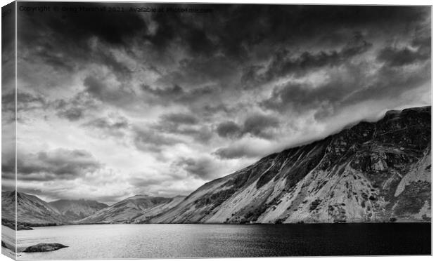 Wast Water Wasdale Valley The Lake District Canvas Print by Greg Marshall
