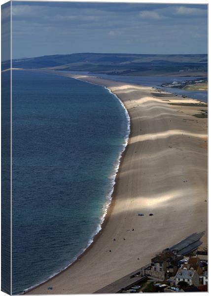 Chesil Beach Canvas Print by Phil Wareham