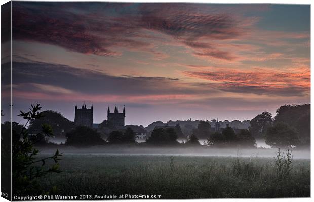 Minster in the morning Canvas Print by Phil Wareham