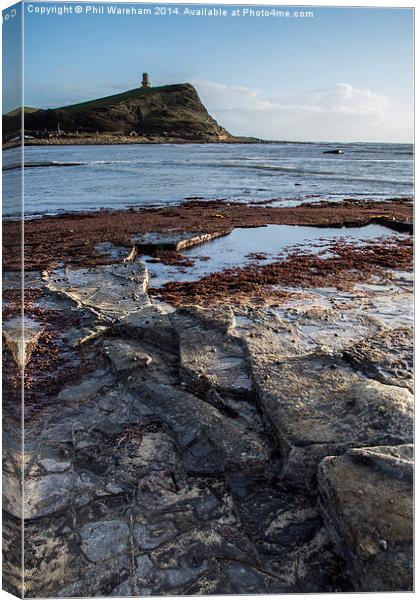 From the ledge Canvas Print by Phil Wareham