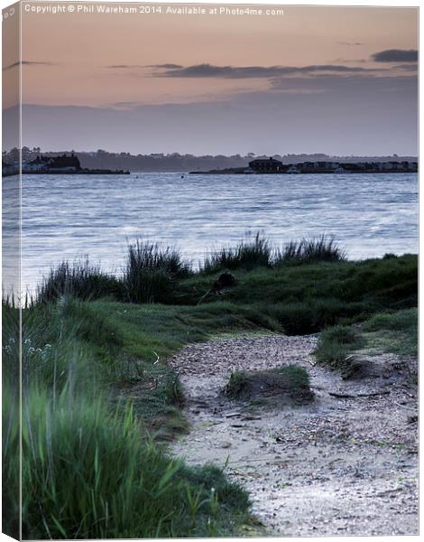 Christchurch Harbour Canvas Print by Phil Wareham