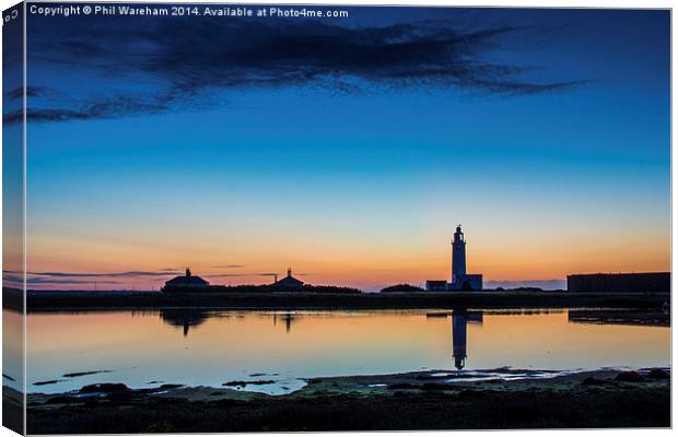  Just before sunrise Canvas Print by Phil Wareham
