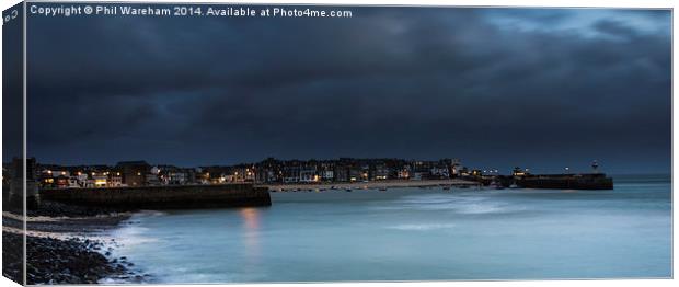  Dawn at St Ives Canvas Print by Phil Wareham