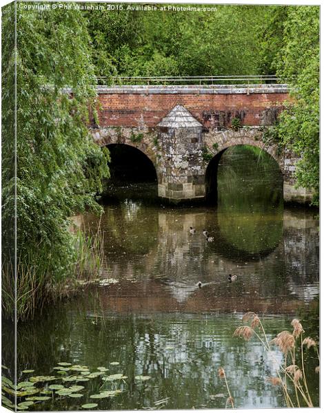  River Stour Iford Canvas Print by Phil Wareham