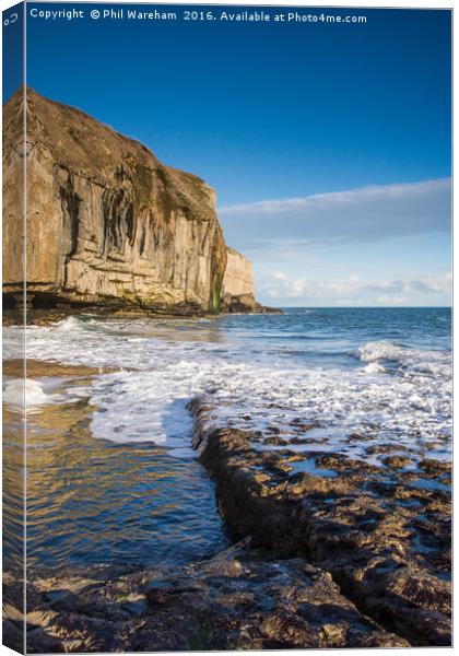 From Dancing Ledge Canvas Print by Phil Wareham