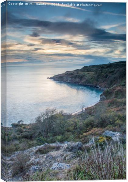 St Marys Bay Brixham Devon Canvas Print by Phil Wareham