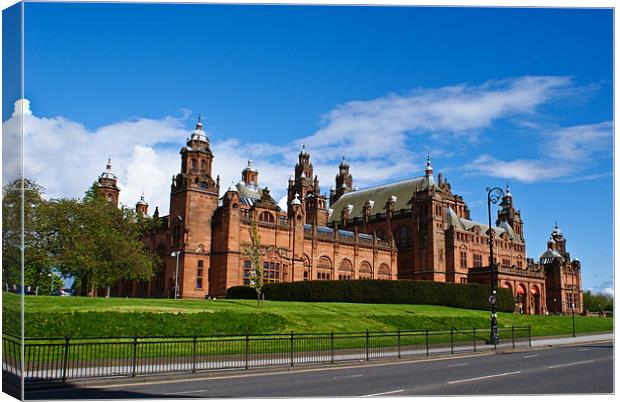 Kelvingrove Art Gallery Canvas Print by James MacRae