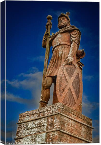 Willian Wallace Monument Canvas Print by Jack Byers