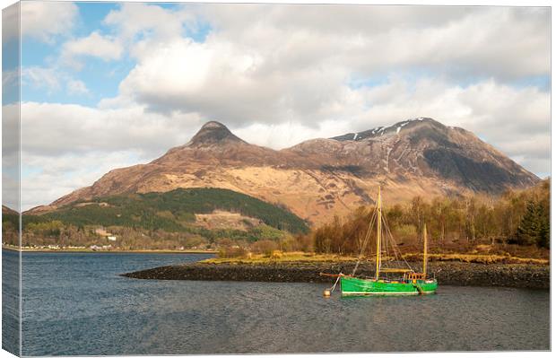 The Pap of Glencoe Canvas Print by Jack Byers