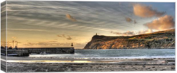 Port Erin Bay Canvas Print by Julie  Chambers