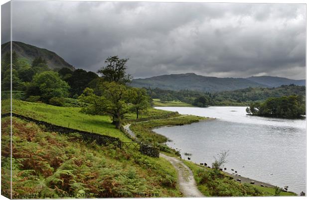 Rydal Canvas Print by Julie  Chambers