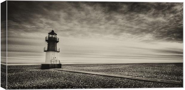 LITTLE WILLY POINT OF AYRE Canvas Print by Julie  Chambers