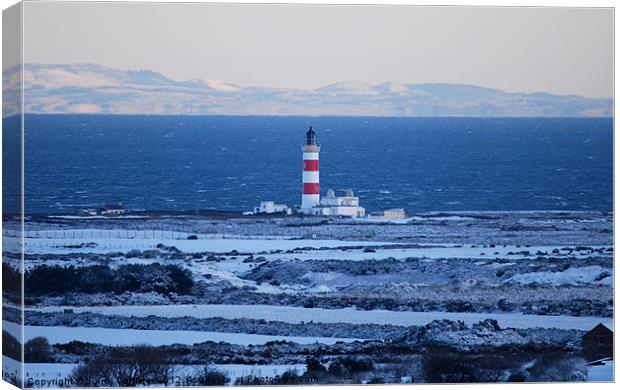 Point of Ayre Canvas Print by Julie  Chambers