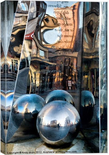 Reflections Canvas Print by Andy dean