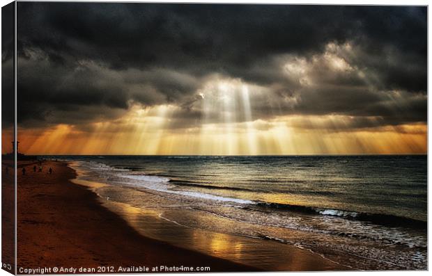 See the light Canvas Print by Andy dean