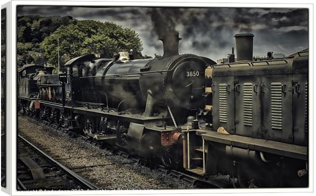 Ready to roll Canvas Print by Andy dean