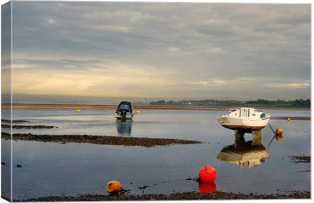 Low tide Canvas Print by Andy dean