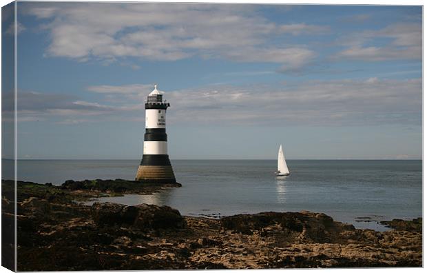 Penmon Point, Anglesey Canvas Print by peter thomas