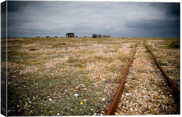 Solitude at Dungeness Canvas Print by Alastair Gentles