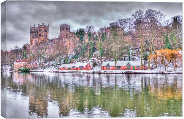 Durham Cathedral Canvas Print by kevin wise
