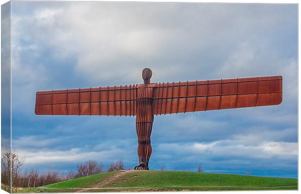 The Angel of the North Canvas Print by kevin wise