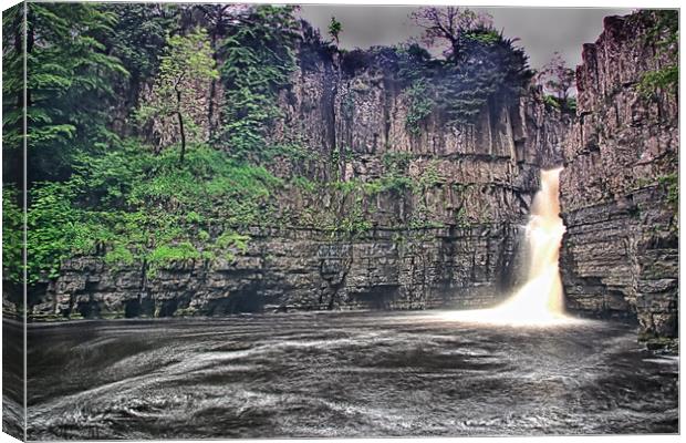 High Force HDR Canvas Print by kevin wise