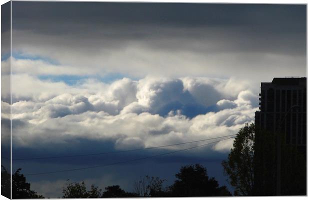 Clouds (Child) Canvas Print by paramjot matharu